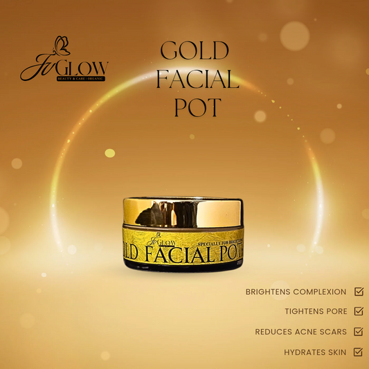 Gold Facial Pots